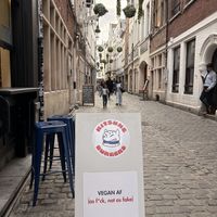   at Kitsune Burgers in Brussels