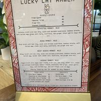   at Lucky Cat Ramen in Tigard