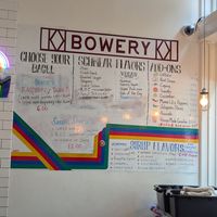  at Bowery Bagels in Portland