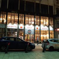 Outside at Oriental Soup House - Szervita tér in Budapest
