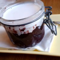 Black rice with coconut milk at Oriental Soup House - Szervita tér in Budapest