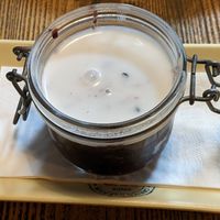 Black sticky rice at Oriental Soup House - Szervita tér in Budapest