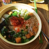 Canh tofu soup at Oriental Soup House - Szervita tér in Budapest
