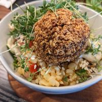 Mini Buddha bowl at Café Baghuset in Viborg