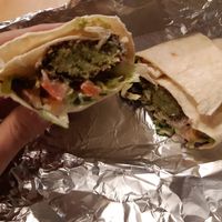 Falafel at A Flama in Zaragoza