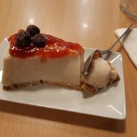 Cake at A Flama in Zaragoza