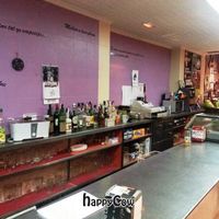 The bar at A Flama in Zaragoza