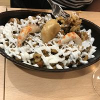 Calamari at A Flama in Zaragoza