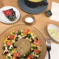 Salad at A Flama in Zaragoza