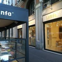 Entrance at Linfa in Milan