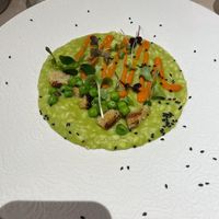Risotto at Linfa in Milan