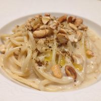 Cashew e pepe at Linfa in Milan