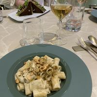 “Cacio” & Pepe made with cashews  at Linfa in Milan