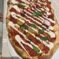 Pizza  at Linfa in Milan