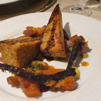 Delicious tempeh dish, a must try at Linfa in Milan