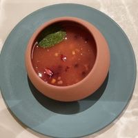 Grapefruit Soup at Linfa in Milan