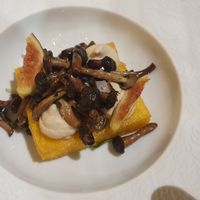 Polenta starter at Linfa in Milan