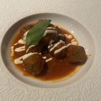 albóndigas  at Linfa in Milan