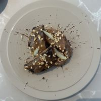 a sunday brunch special - choco pancakes   at Linfa in Milan