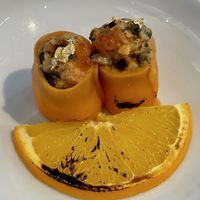 a special sushi   at Linfa in Milan