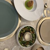 Tzatziki (nice to have veggies) and Aracini (amazing!)  at Linfa in Milan