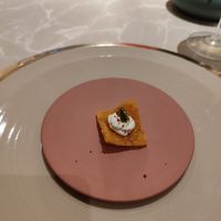 Polenta con formaggio di mandorle at Linfa in Milan