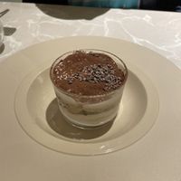 gluten free vegan tiramisu   at Linfa in Milan