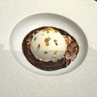 Carrot cake at Linfa in Milan
