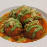 Bangin meatballs! at Linfa in Milan