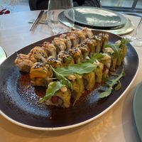 Posto molto bello e cibo eccezionale. The sushi was delicious as were the traditional dishes like the pasta bolognesa and gnocchi tartufo. Dessert were gorgeous and delicious!   at Linfa in Milan