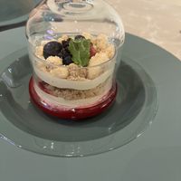 Dessert  at Linfa in Milan