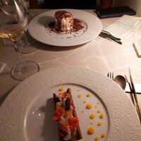 Tiramisu, sablè at Linfa in Milan