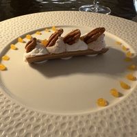 Apricot & pecan sablé   at Linfa in Milan