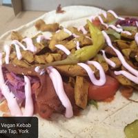Ultimate vegan kebab at Fossgate Tap in York