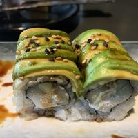Caterpillar roll at Sakana in Rocky River