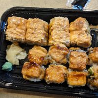 2 vegan sushi rolls at Sakana in Rocky River