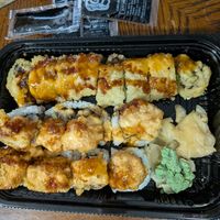 Vegan Cabo (top) / Vegan Popcorn Fu at Sakana in Rocky River