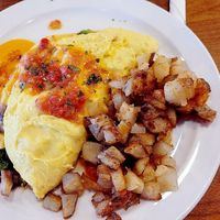 Vegan Omelet  at J's Diner in Hagerstown