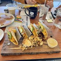 Vegan breakfast tacos   at J's Diner in Hagerstown