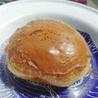 Biscoff doughnut at Sasparella Vegan Deli + Donut Delivery in Falmouth