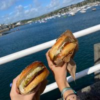 Vegan bagels!😍  at Sasparella Vegan Deli + Donut Delivery in Falmouth