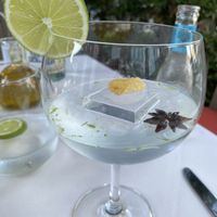 Ginger lime G&T  at BCN Taste and Tradition in Houston