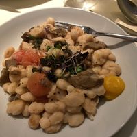 Beans with tomatoes and mushrooms  at BCN Taste and Tradition in Houston