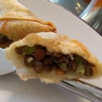 Lentil samosa at Taste of Ethiopia in Belfast