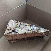 Vegan torte at The Chakra Lounge in Sheffield