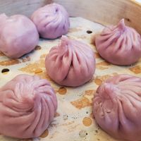 Sweet Taro Xiao Long Bao at Iron Teapot Dim Sum in Culver City