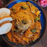 Spaghetti all'arrabbiata at Retro33 - 레트로33 in Yongin