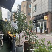 The view from terrace seat  at Retro33 - 레트로33 in Yongin