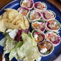 Rainbow wrap. Yummmmm  at Retro33 - 레트로33 in Yongin