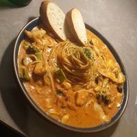 Spicy rose pasta 7.5/10 at Retro33 - 레트로33 in Yongin